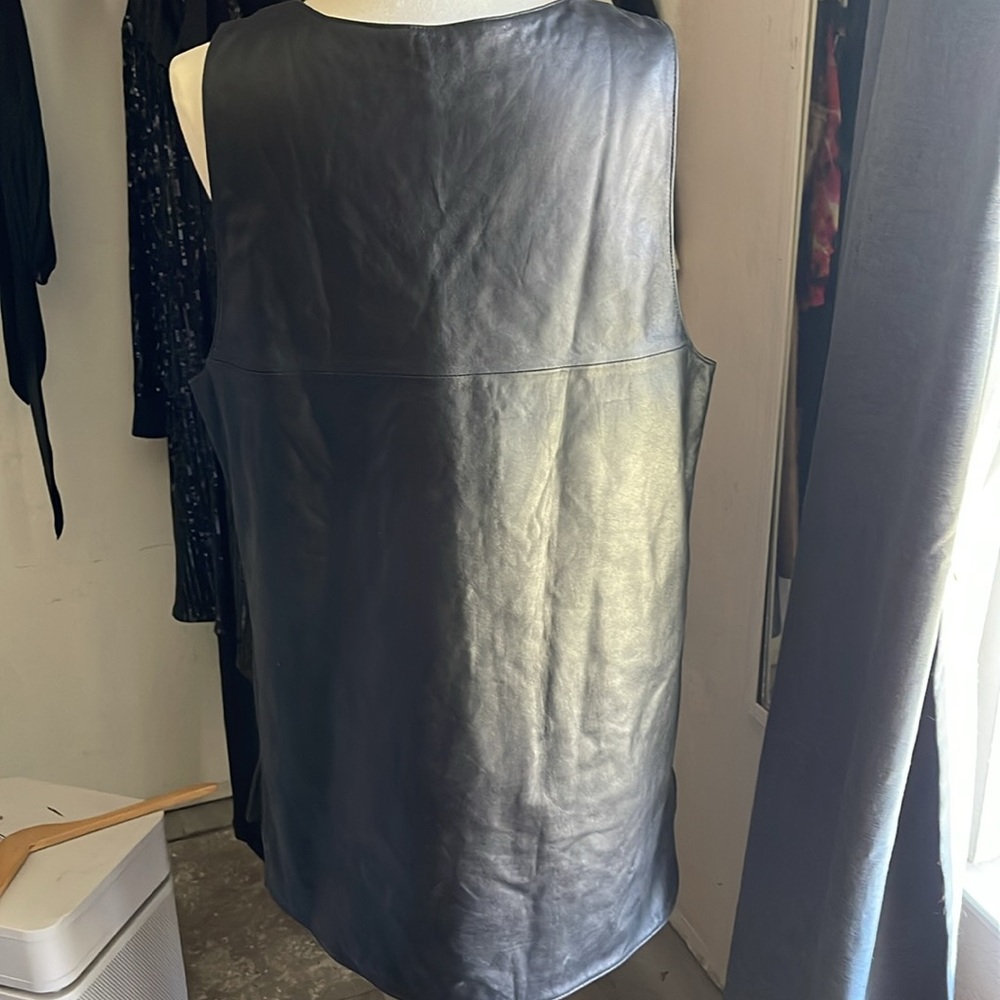 Mini Leather Dress - Picture 4 of 7